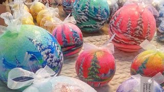 HOW TO MAKE CHRISTMAS ORNAMENTS/ DIY /ACRYLIC PAINTING