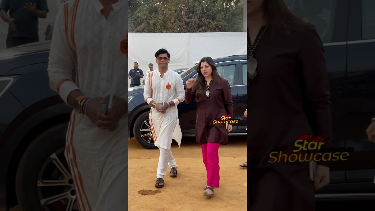 Siddharth Jadhav and Tejaswini Pandit 