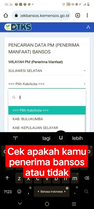 Cek disini! apakah kamu penerima bansos atau tidak