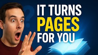 Found The Laziest Way To Read — It Turns Pages For You 😎