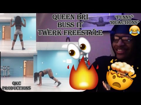 Queen Bri - Buss It - Dance Twerk Freestyle - Erica Banks - REACTION