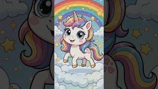 Magical Unicorn Coloring Time ✨ Kids Fun