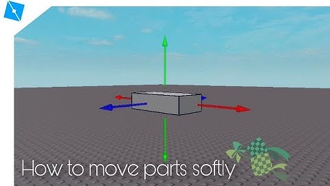 Roblox Studio | How to move parts smoothly in Roblox Studio