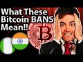 Latest BITCOIN BANS!! Potential Price Impact?? 😨