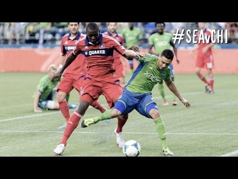 HIGHLIGHTS: Seattle Sounders vs Chicago Fire | September 7th, 2013