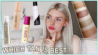 TESTING TO FIND THE BEST FAKE TANNER? WHICH SELF TANNER IS BEST FOR PALE SKIN | before and after