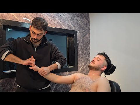 ASMR Barber Massage (Watch and Relax)