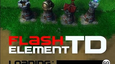Flash Element TD - Gameplay