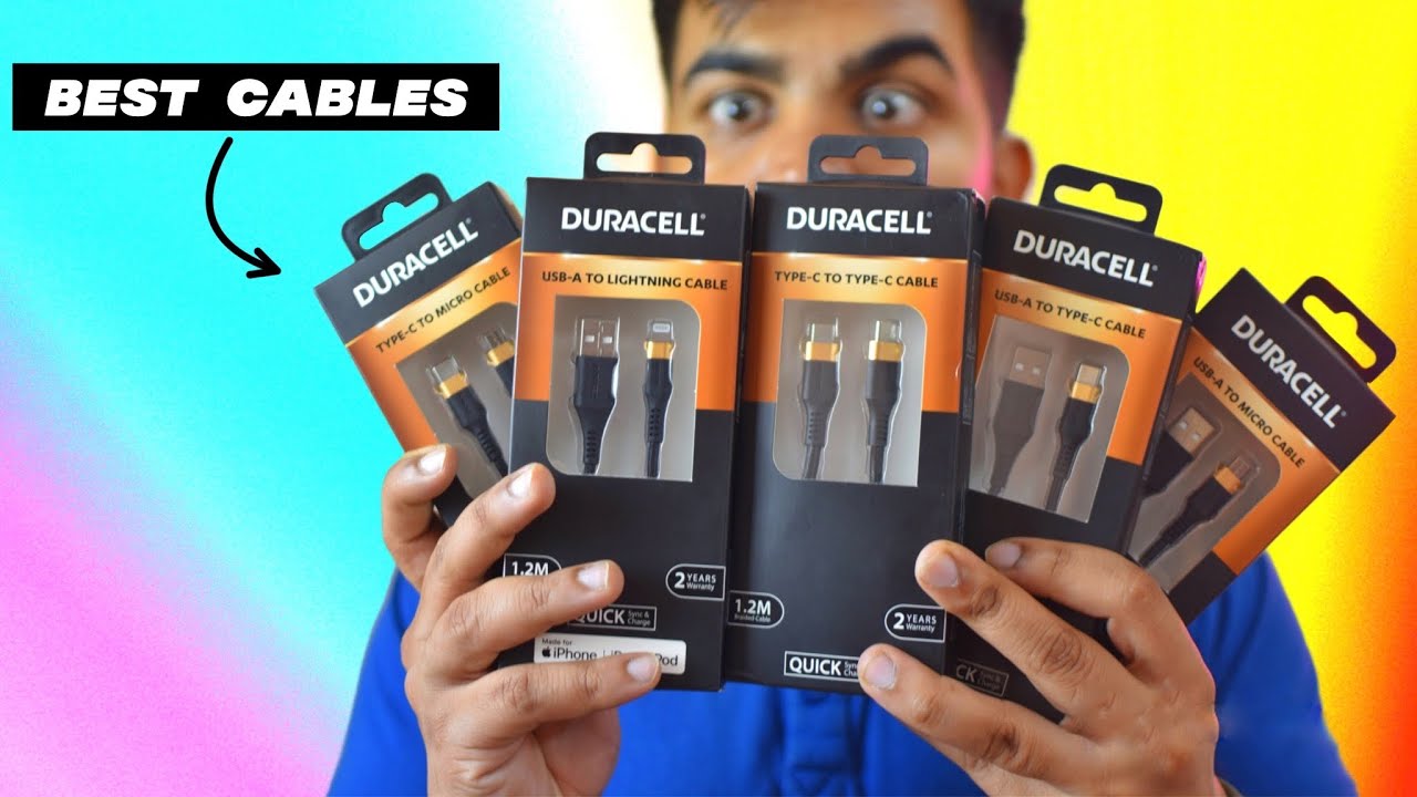 Best Data Cables for IPhone & Android Smartphone Cables Best Lightning Cable Duracell