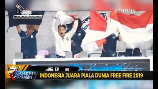 E-sport Indonesia Juara Piala Dunia Free Fire 2019