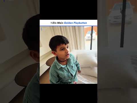 1 Din Mein Golden Playbutton😨😨 #souravjoshi #souravjoshivlogs #vlog #piyushjoshi