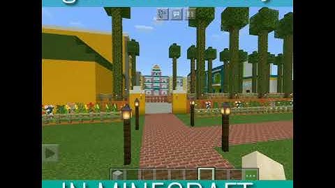 GOKULDHAM SOCIETY IN MINECRAFT | #shorts