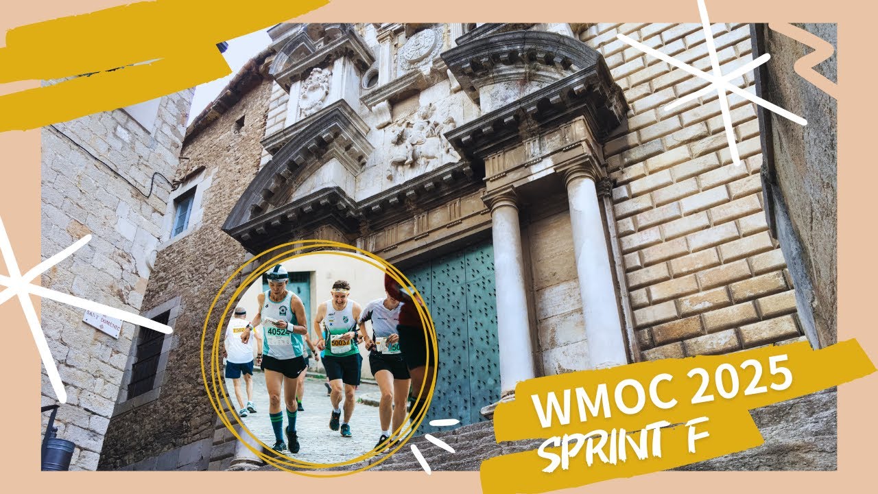 2025 WMOC Sprint F || W40A(M35B) || Girona, Spain || Headcam Orienteering