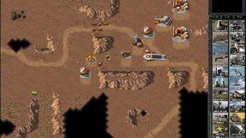 vid#51 C&C95 Tiberian Dawn CnCnet Multiplayer MattAttack vs. Yar