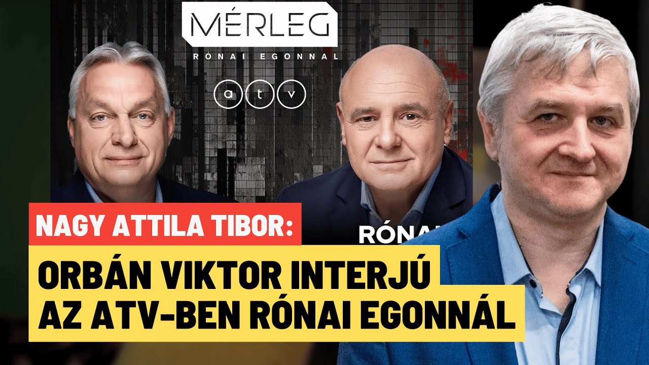 Rendkívüli: Orbán Viktor interjú az ATV-ben 15 év után, mi van a ...