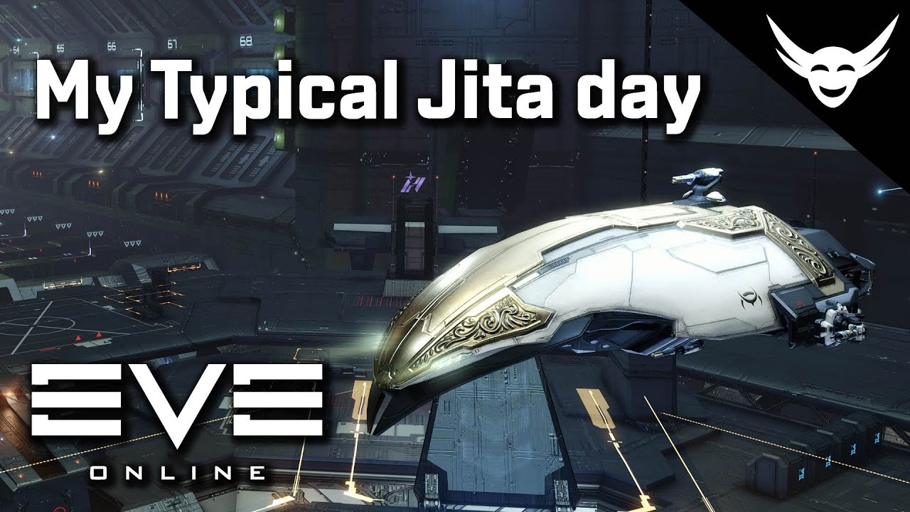EVE Online A typical EVE day in Jita for me YouTube