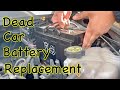 Replacing my faulty car battery with a new one diy