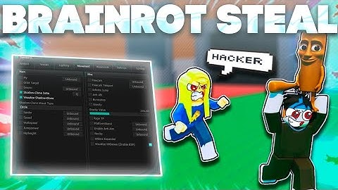 Steal a Brainrot SCRIPT Gui with INVISIBILITY STEAL, INSTANT STEAL, NOCLIP + NO KICK! *NO KEY*