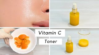 Get Bright and Glowing skin with this  DIY Vitamin C Toner🍊✨ | Best Toner for Glowing spotless skin