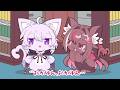 AZKiに取り憑いて囁き続けるおかゆ【AZKi/猫又おかゆ/ホロライブ/手描き切り抜き】