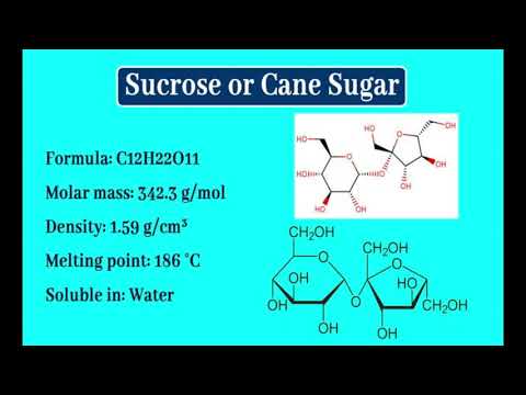 Video Structure and properties of sucrose | LIFE with... - youtube