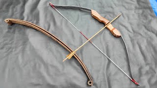 Forge a Bow out of Rusted leaf  spring