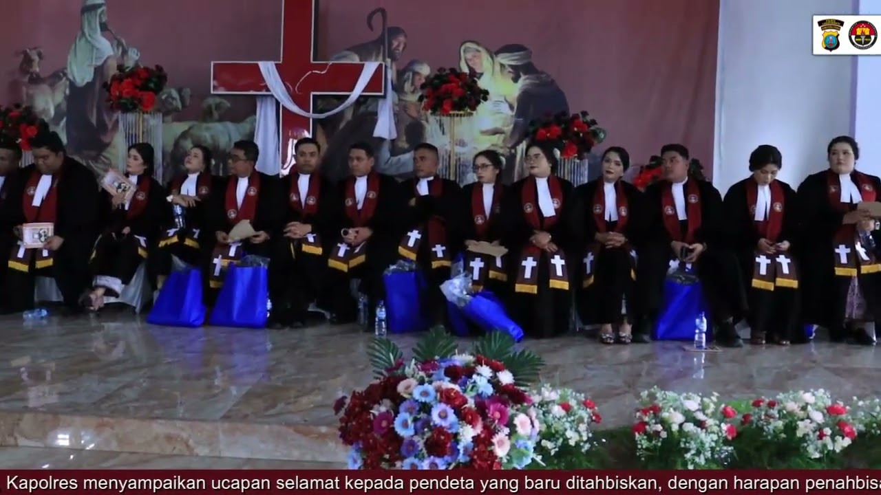 Kapolres Labuhanbatu Hadiri Syukuran Penahbisan Pendeta GBKP Rantauprapat