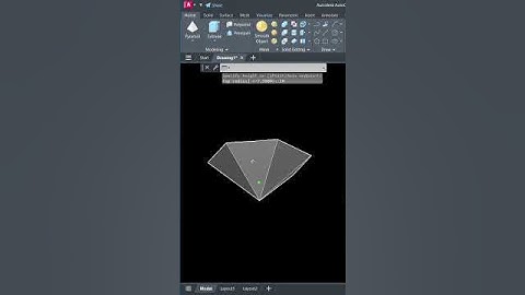 Design diamond 💍 shape with the help of AutoCAD | 3D Model of diamond 💎 #diamond #diamonds #design