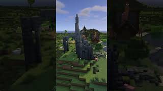 Lets Build a Ruined Castle Nether Portal in Minecraft!