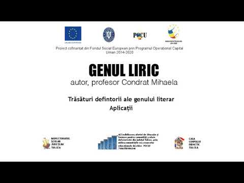 Genul liric