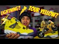 AIR JORDAN 4 LIGHTNING ON FOOT/REVIEW