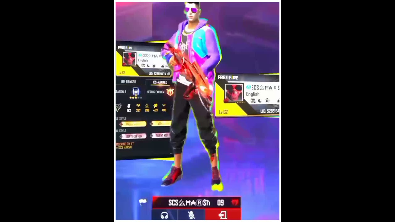 C H E C K   P R O F I L E 🥰 ||Next level profile edit by SCS harsh :-)