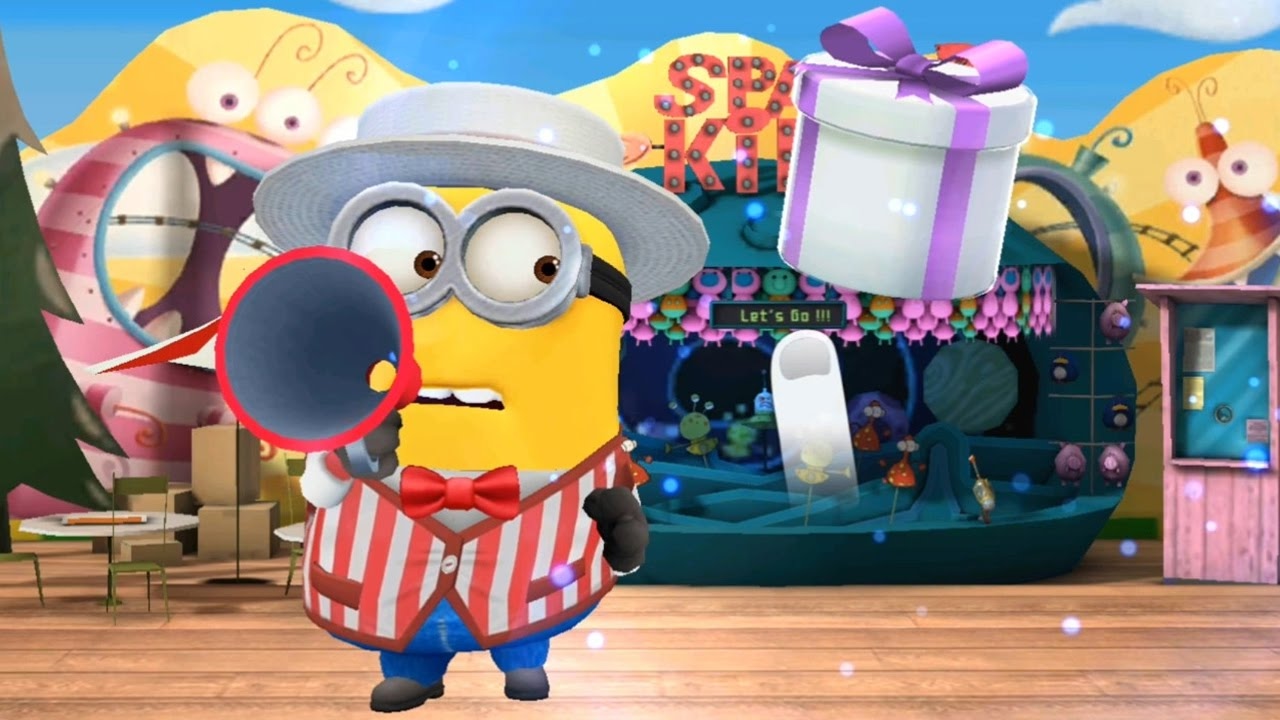 Despicable Me 2 - Minion Rush : Barker Minion Got Stage 1 Reward In Special Mission !