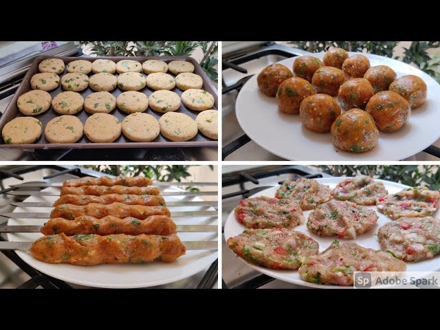 Ramzan Freezer prep # 3 ( Seekh Kabab + Kofta + Chappli Kabab + Shami Kabab)@Cooking with Asifa