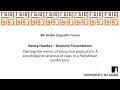 Keynote presentation  nancy hawker