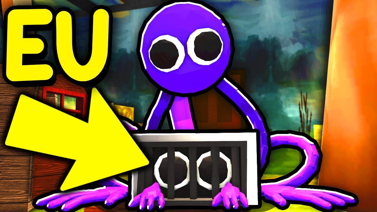 VIREI O MONSTRO ROXO COM PODERES ESPECIAL NO RAINBOW FRIENDS CHAPTER 2 ...