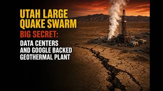 Utah Large Quake Swarm, Big Secret: Data Centers and Google Backed Geothermal Plant