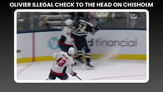 Olivier elbowing on Chisholm - Tough Call Recommendation