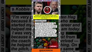 Kobbie Mainoo REVEALS The Two Man Utd Heroes Who Saved His Career! 🤯🔥 #eriktenhag #manchesterunited