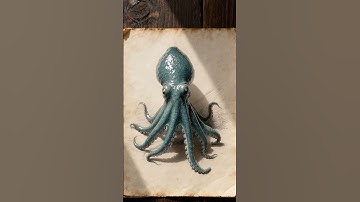 I brought an ancient octopus to life #artanimation #satisfying #magic #3danimation #fantasyart #vfx