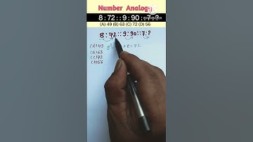 Number Analogy Reasoning Short Tricks | #reasoning short tricks #rrbntpc#rrb #ssccgl #rrbgd #sscchsl