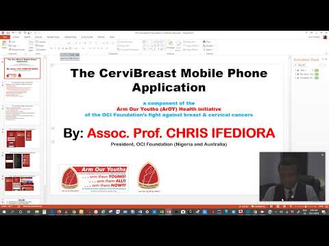 OCI Presentation of CerviBreast Mobile Phone App