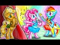 My little pony dance magic 3 poor apple jack makeover to be superstar transformation  annie korea