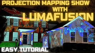 Projection mapping show with iPad and LumaFusion tutorial #projectionmapping #lumafusiontutorial