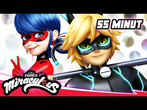 🐞 SEZON 5 – Kompilacja [PO POLSKU] 🐾 | Subskrybuj @Miraculous_Polish | Biedronka i Czarny Kot
