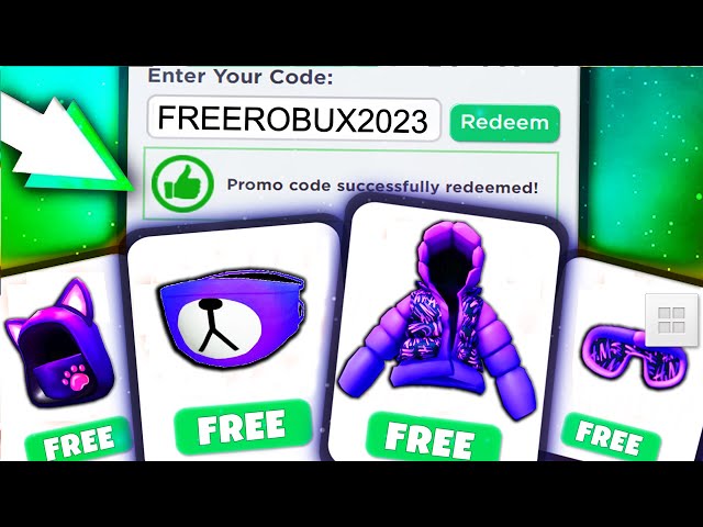 5 *NEW* Roblox PROMO CODES 2023 All FREE ROBUX Items in JANUARY + EVENT