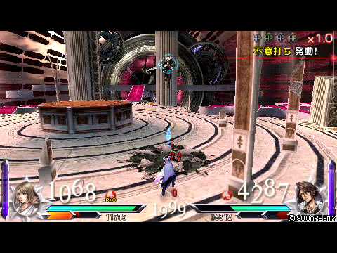 【DdFF】DISSIDIA 012 versus-15 ユウナ VS スコール