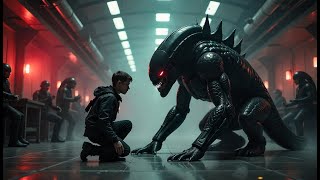 A Caged Predator Broke Loose Mid-Class — The Human Locked Eyes and It Lay Down at His Feet | Sci-Fi