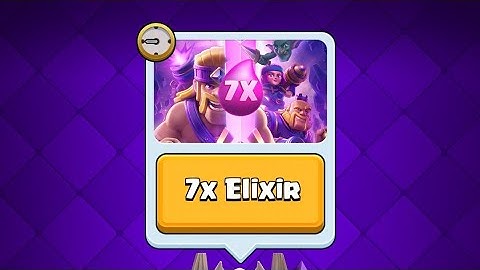 UNDEFEATABLE 7X ELIXIR  DECK - CLASH ROYALE