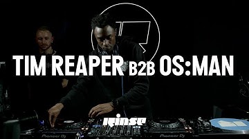 NiNE8 COLLECTIVE invite Tim Reaper b2b OS:MAN pushing the boundaries of Jungle | April 23 | Rinse FM